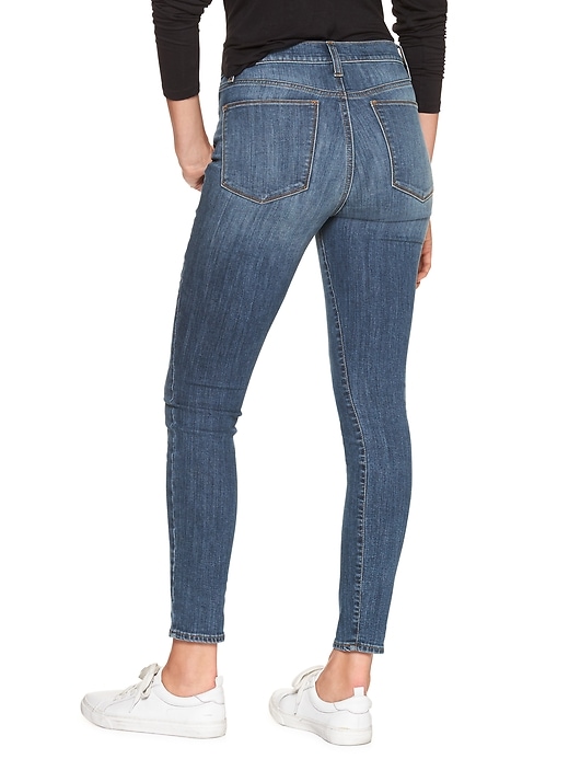 Image number 2 showing, Super High Rise True Skinny Jeans
