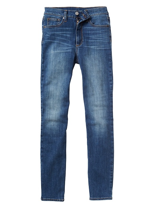 Image number 3 showing, Super High Rise True Skinny Jeans