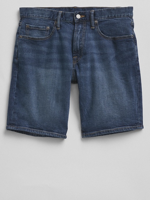 Image number 3 showing, 10" Slim Denim Shorts with GapFlex