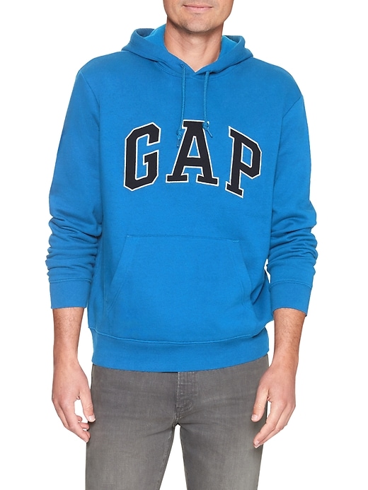 gap hoodie blue