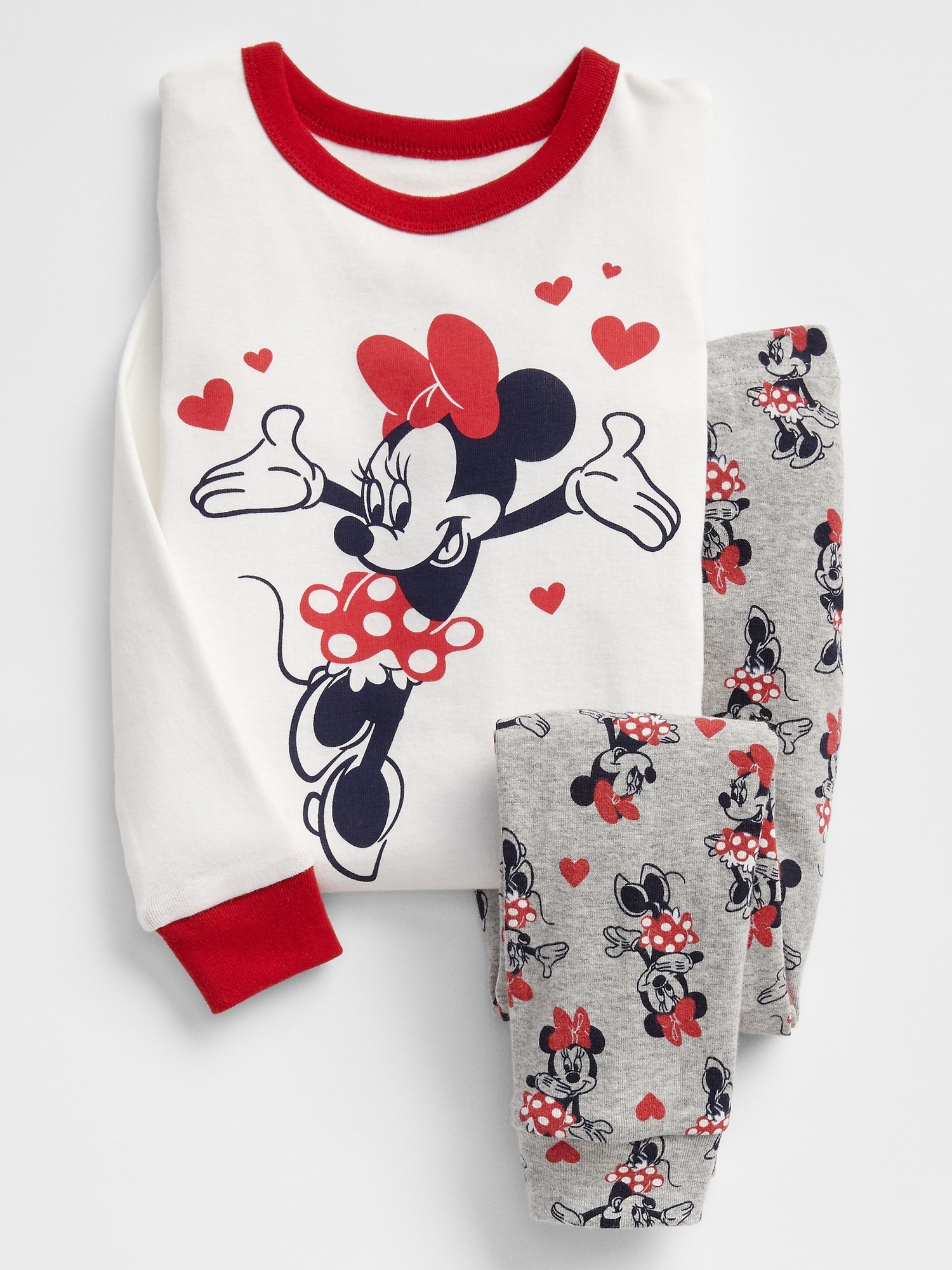 Babygap Disney Minnie Mouse Pajama Set Gap Factory