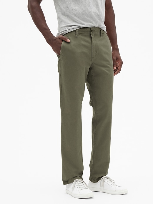 Lived-in slim fit khaki | Gap Factory