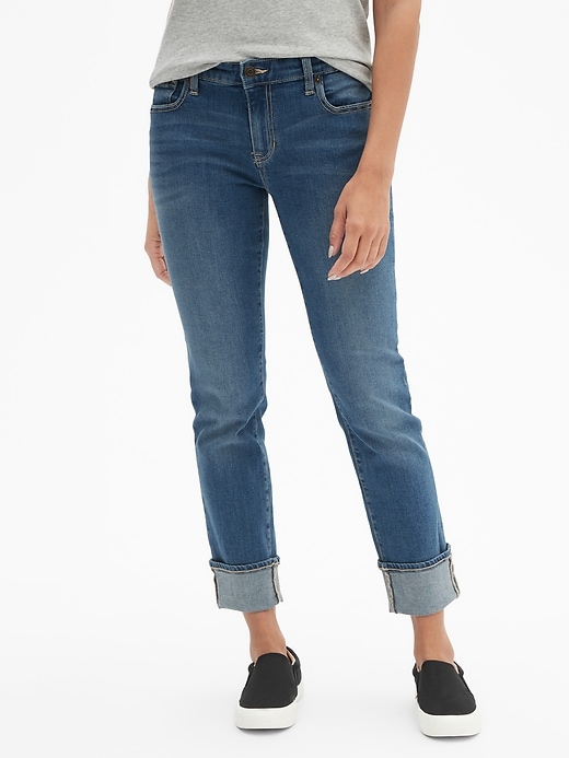 gap straight cuff jeans