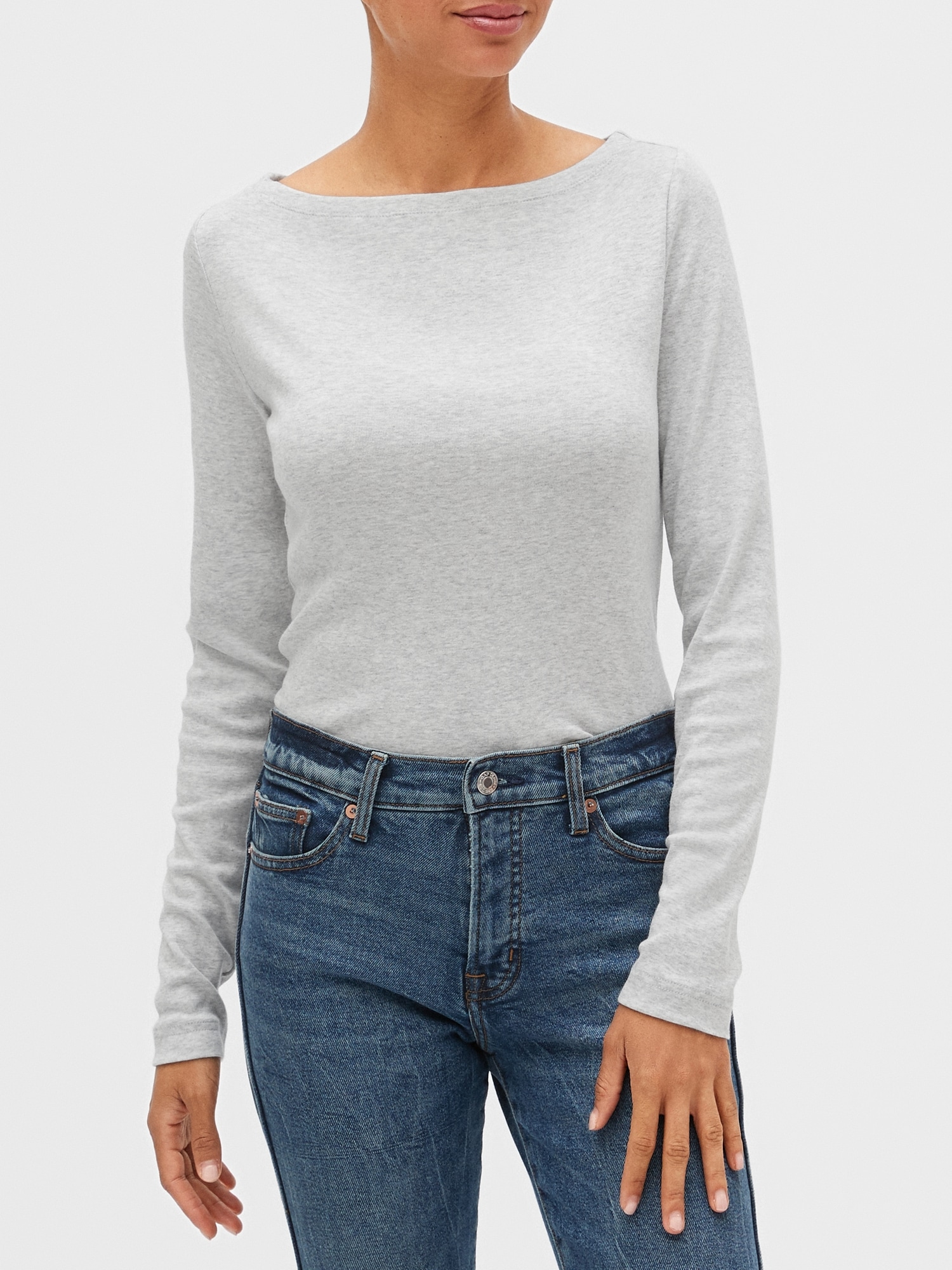 gap boat neck long sleeve