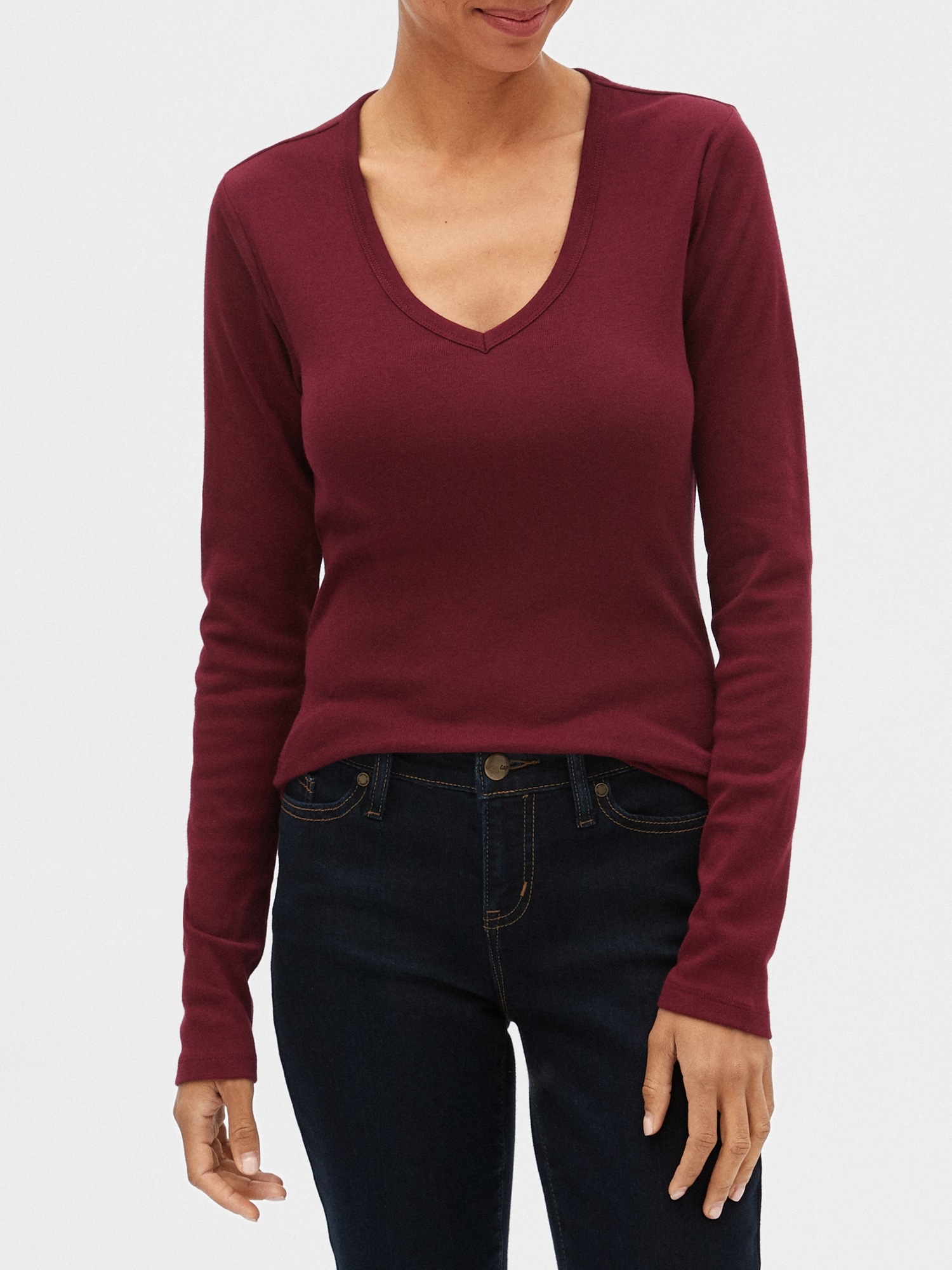 gap favorite tee long sleeve