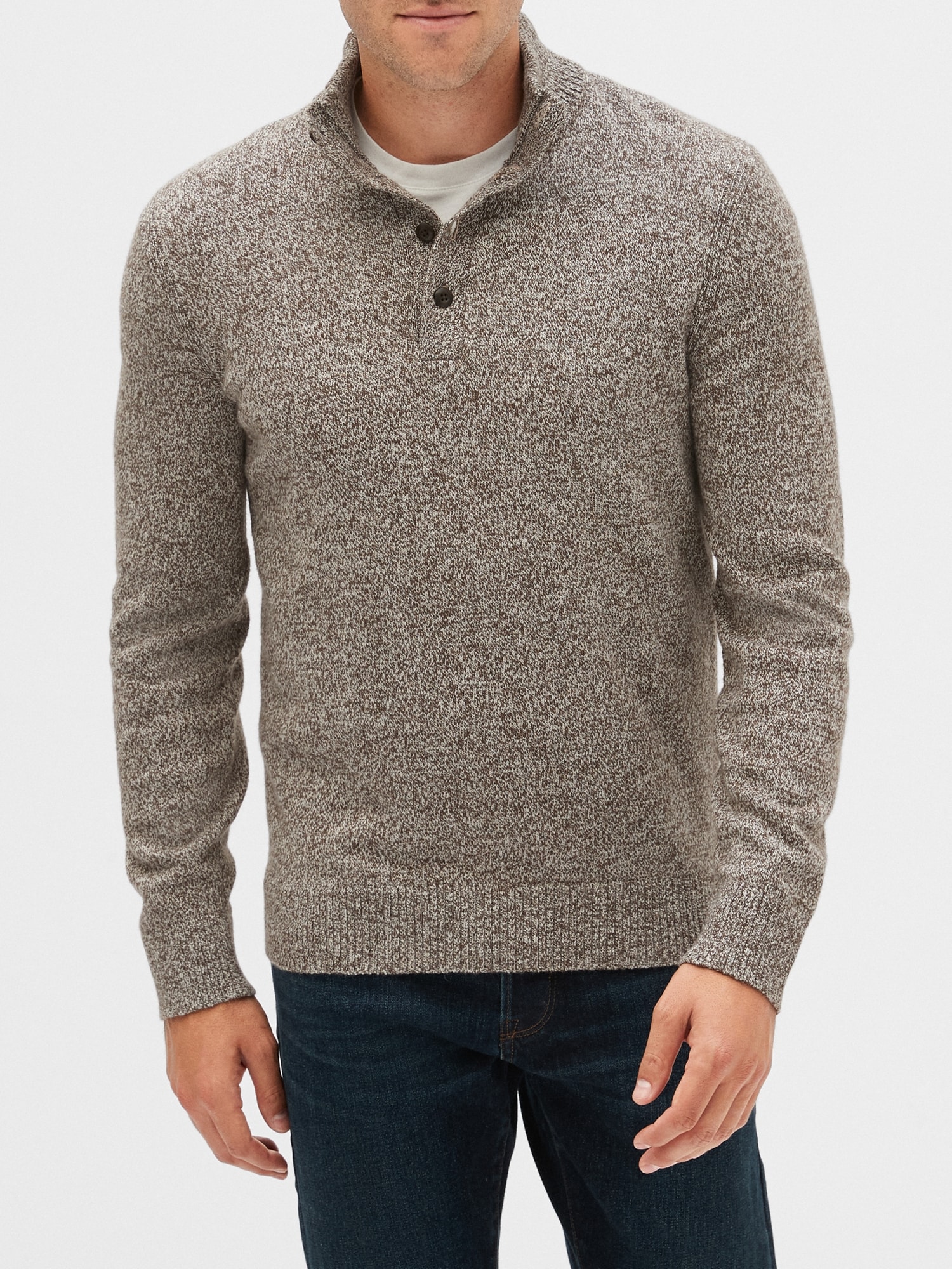 gap mock neck sweater