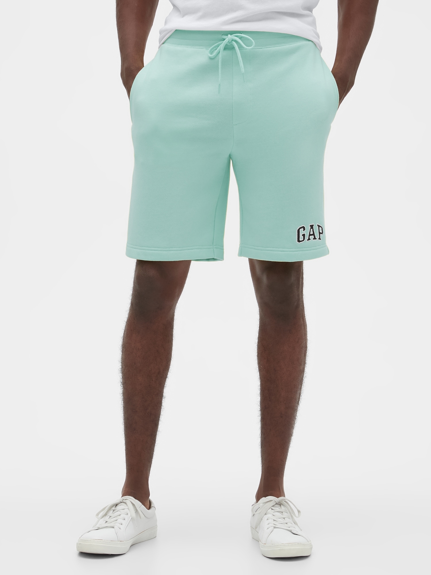 gap fleece shorts