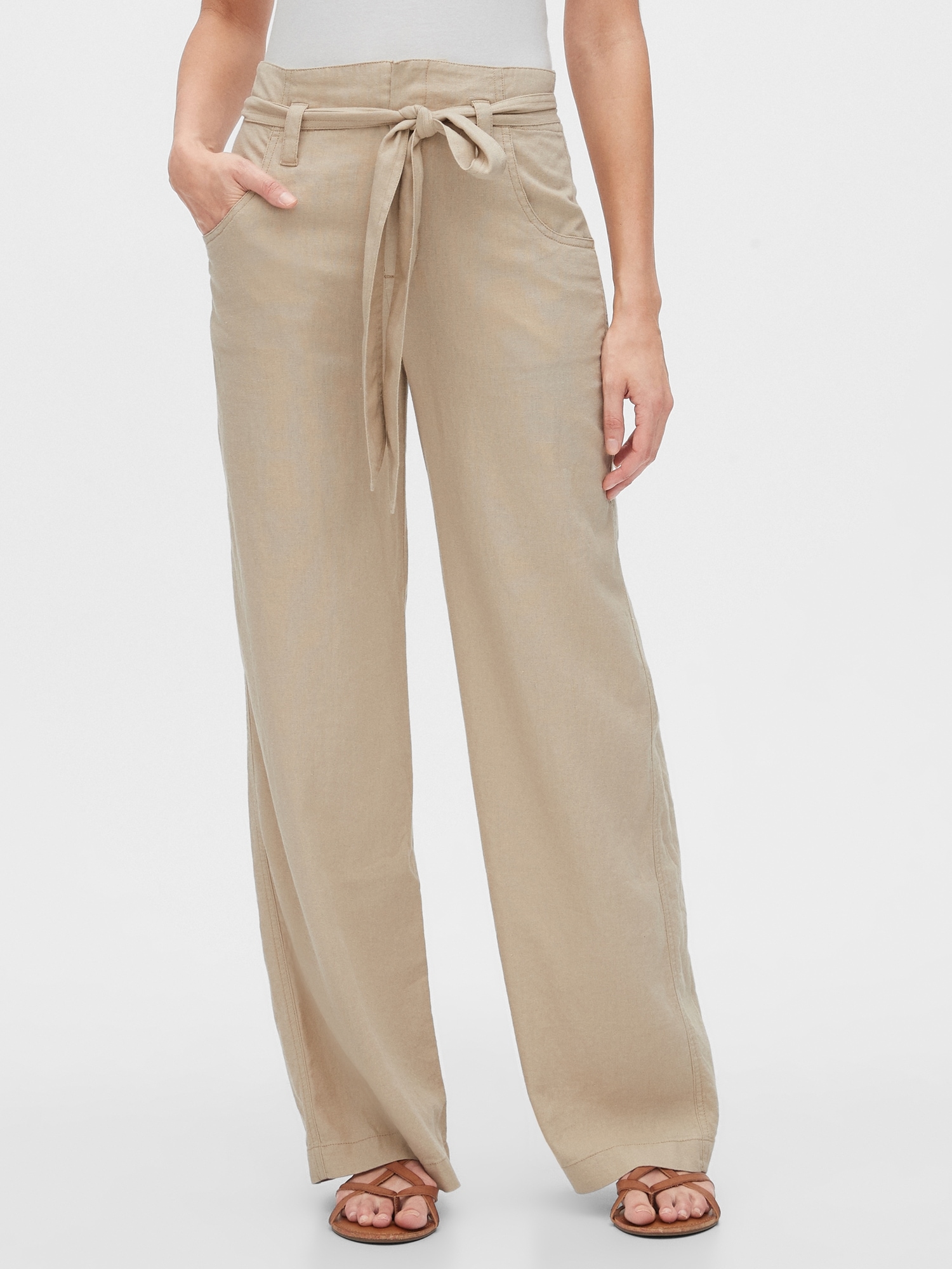 gap linen pants