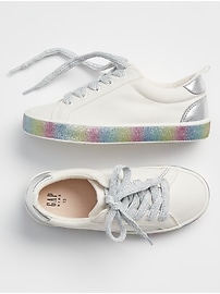 kids rainbow sneakers