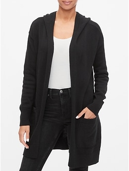 gap hooded cardigan