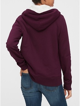 gap logo kapüşonlu sweatshirt