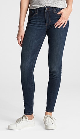 ladies grey bootcut jeans