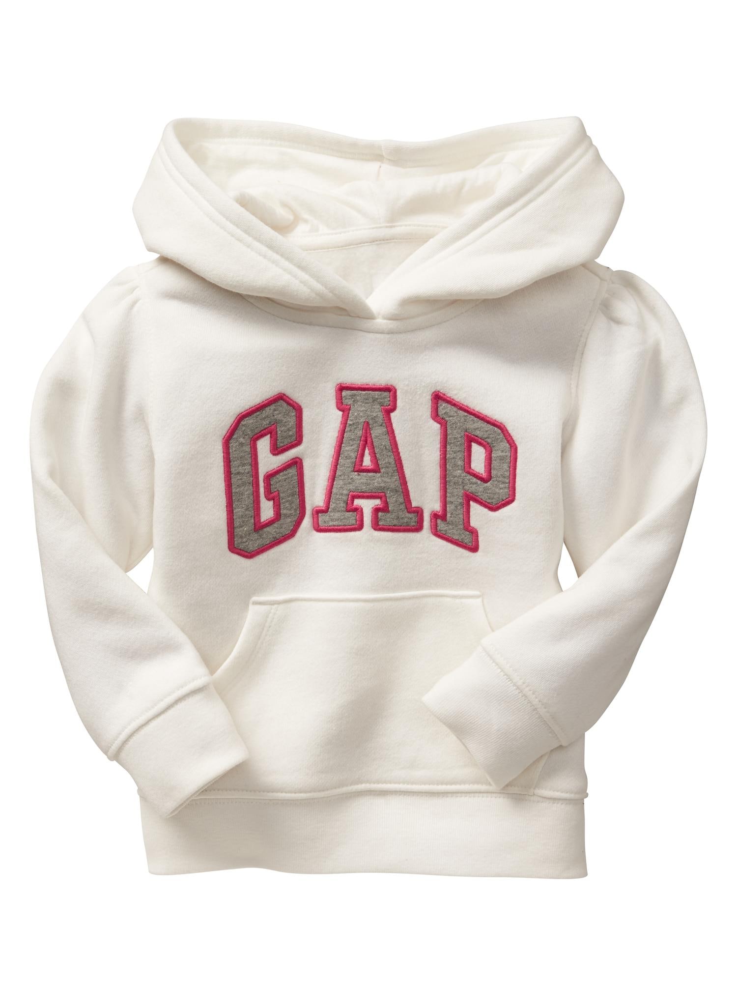 gap factory baby arch logo hoodie