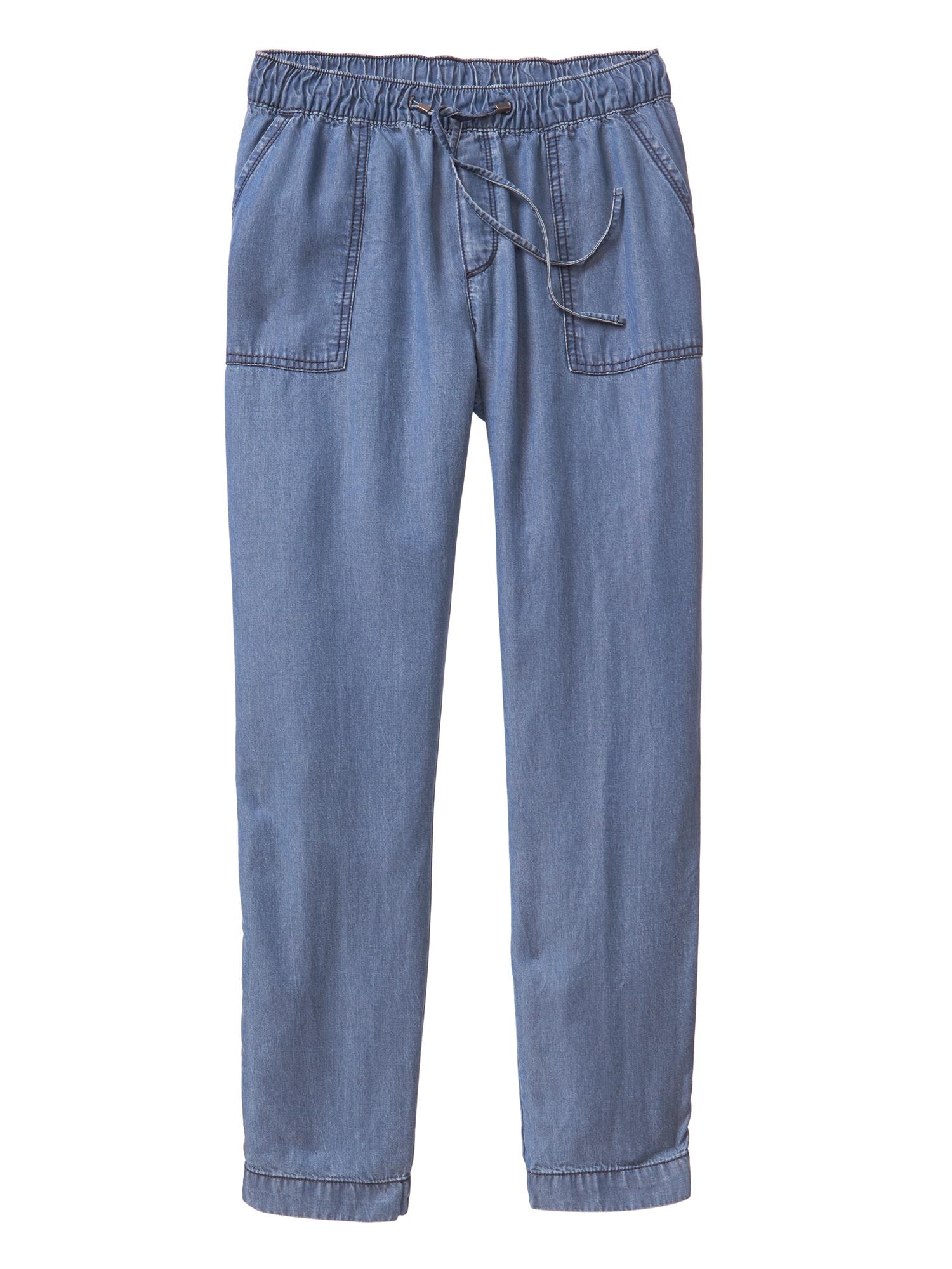 Gap deals chambray joggers