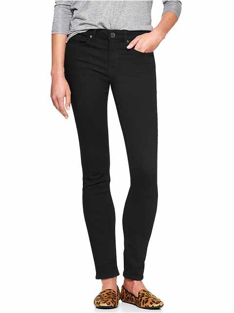 gap mid rise jeggings