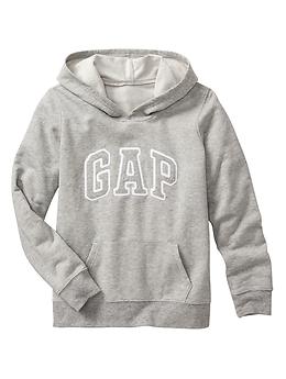 gap factory baby arch logo hoodie