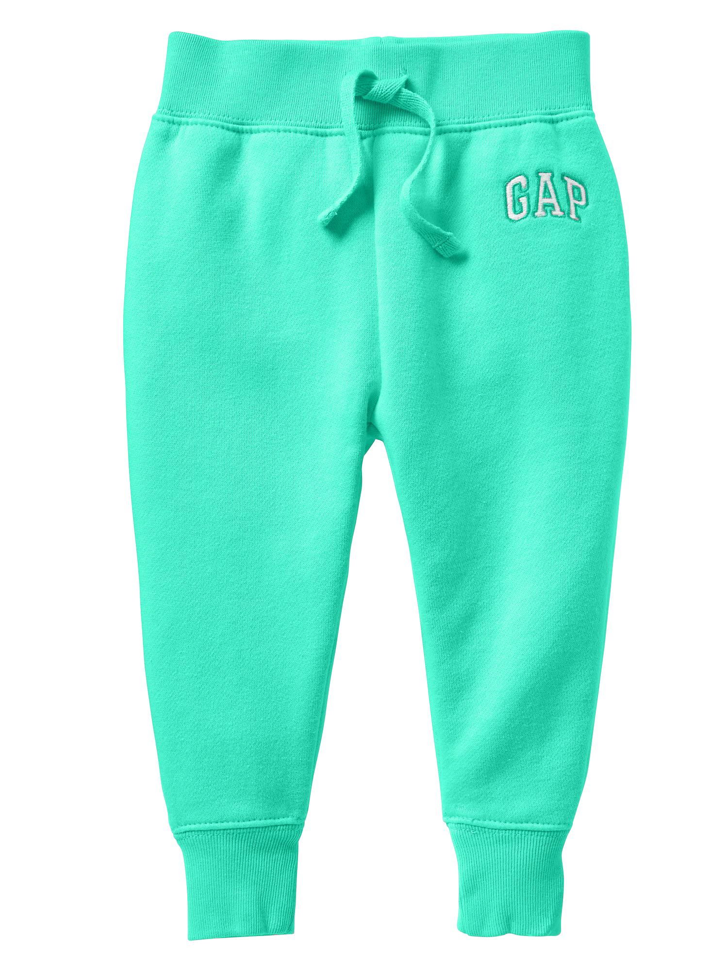 babygap gap logo pants in fleece