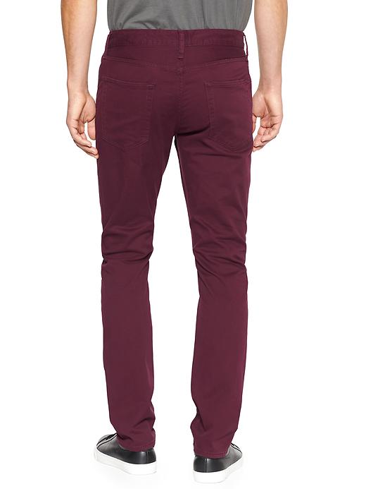 GapFlex Twill Pants in Slim Stretch with Washwell™ | Gap Factory