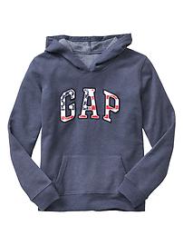 Flag Gap Logo Hoodie | Gap Factory