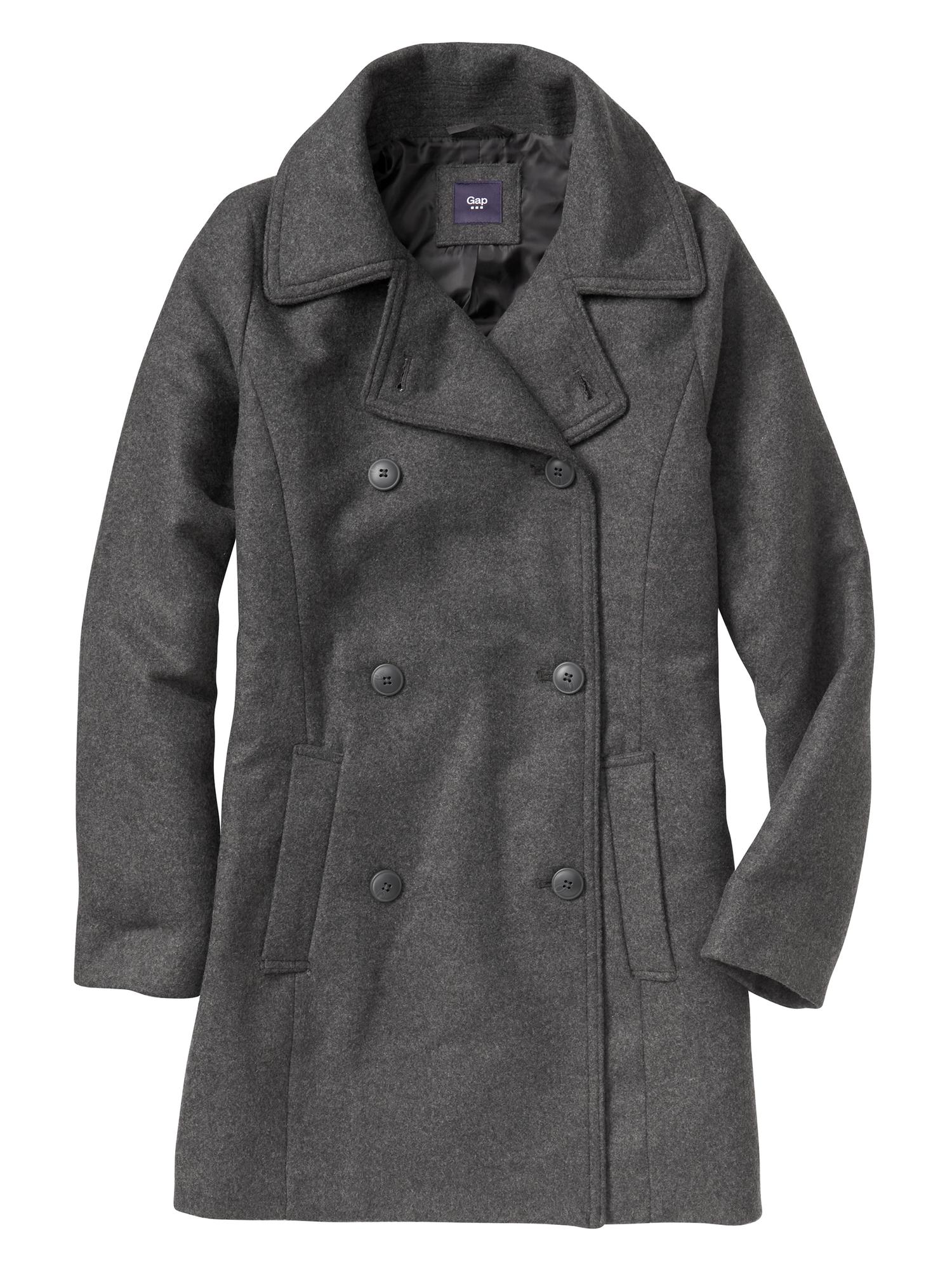 Gap classic clearance peacoat