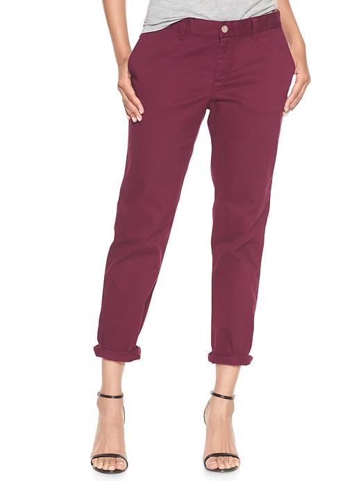 Buy GAP High Rise Girlfriend Khaki Pants 2024 Online