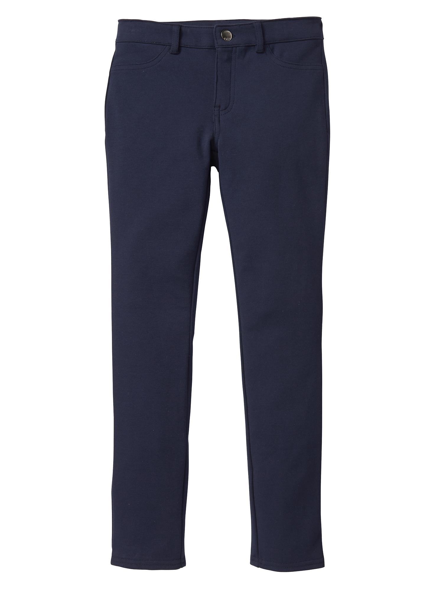 Kids Uniform Ponte Pants