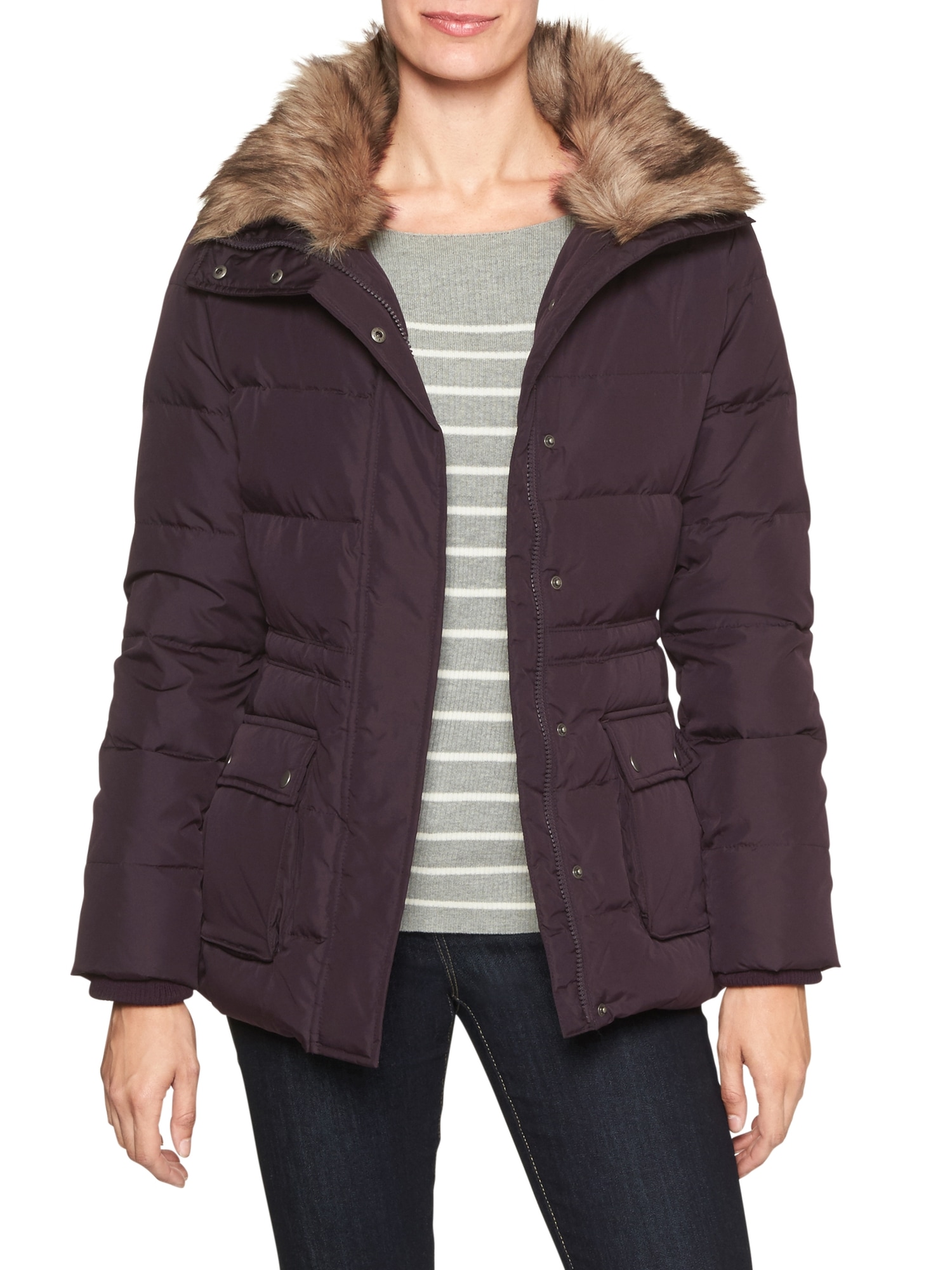 Gap factory hot sale puffer jacket