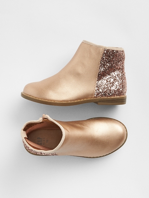 Kids Metallic Boots | Gap Factory