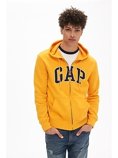 yellow gap hoodie men