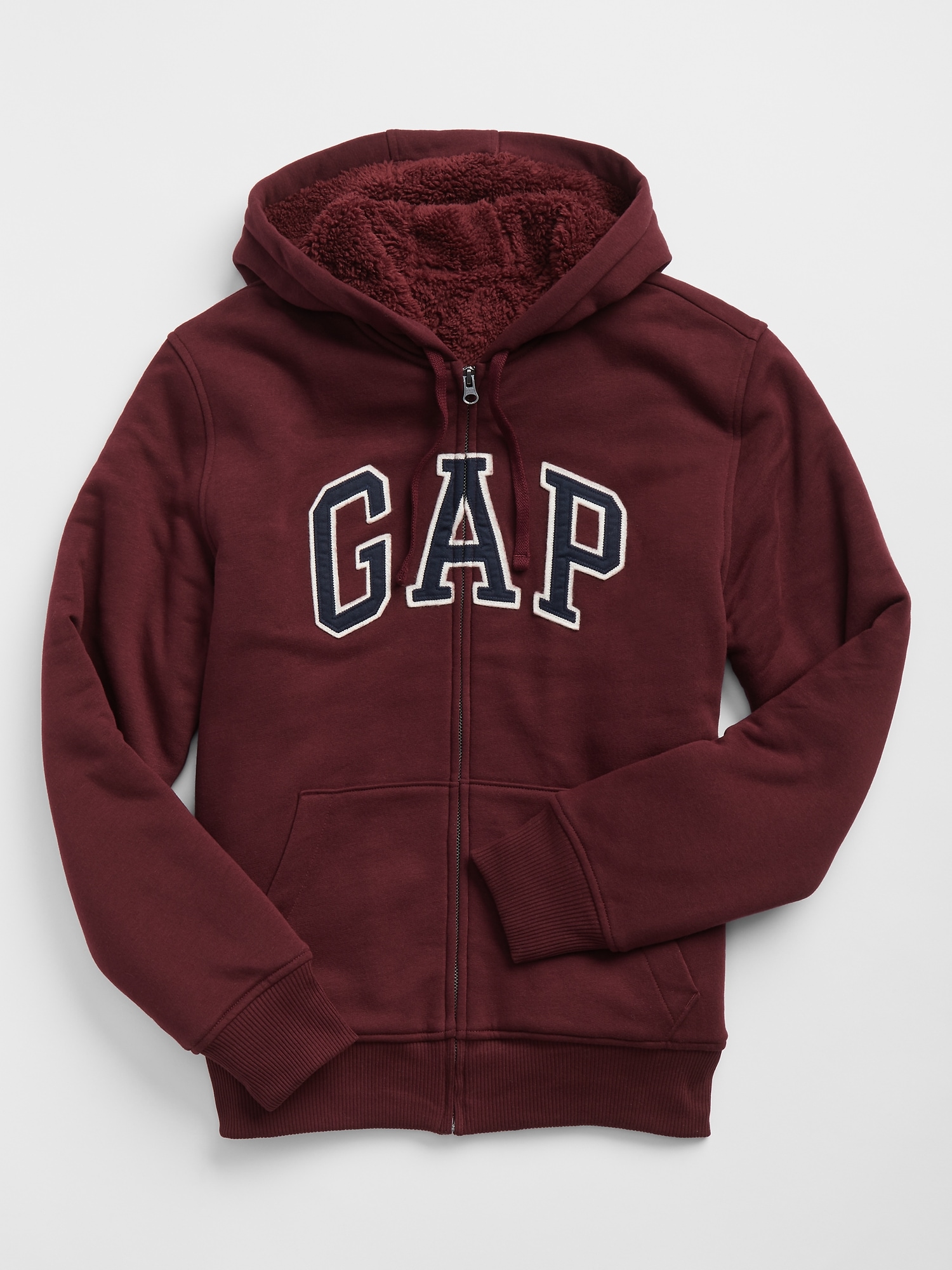 Gap logo 2025 zip hoodie