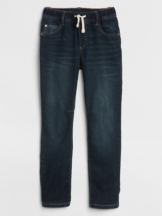 Image number 1 showing, Kids Pull-On Jeans