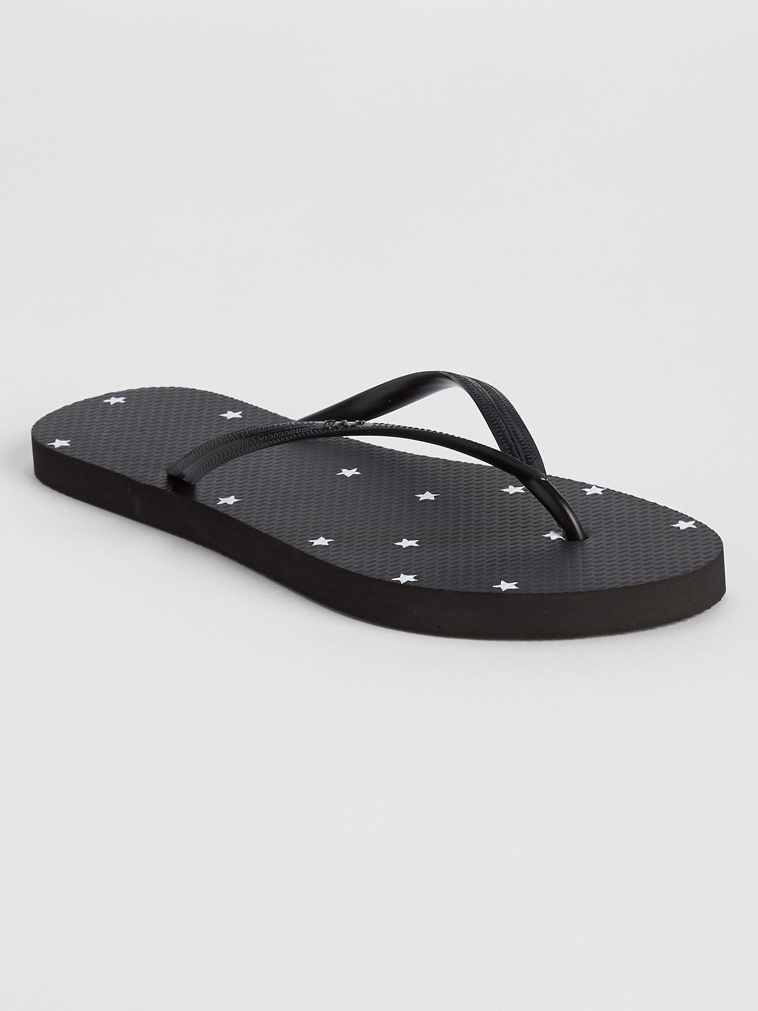 Gap black 2025 flip flops