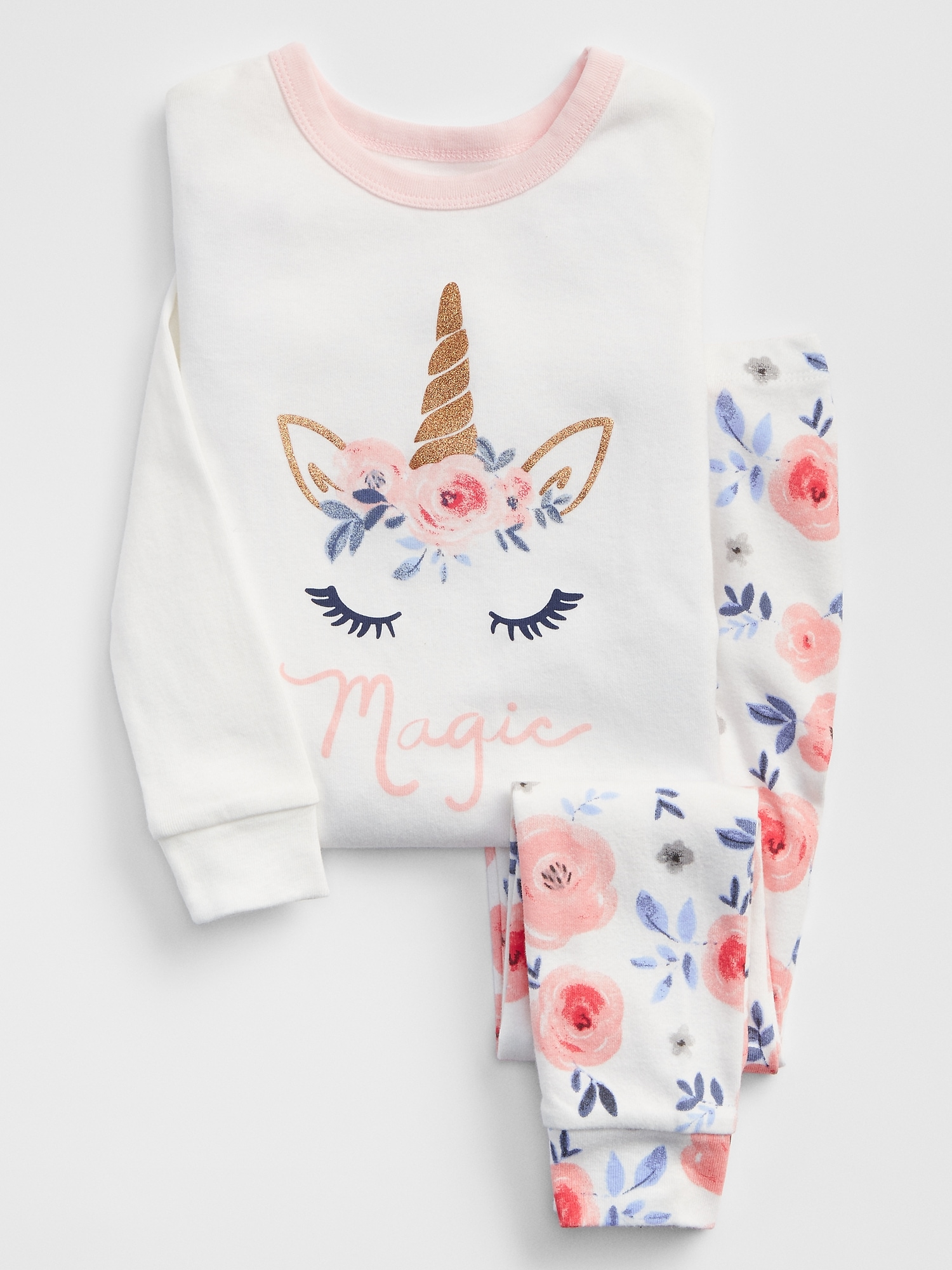 babyGap Unicorn Pajama Set | Gap Factory