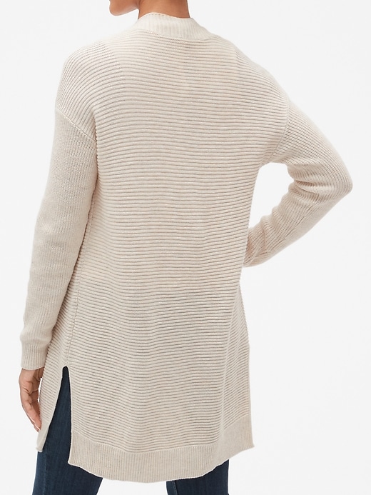 Gap textured open front cardigan hotsell