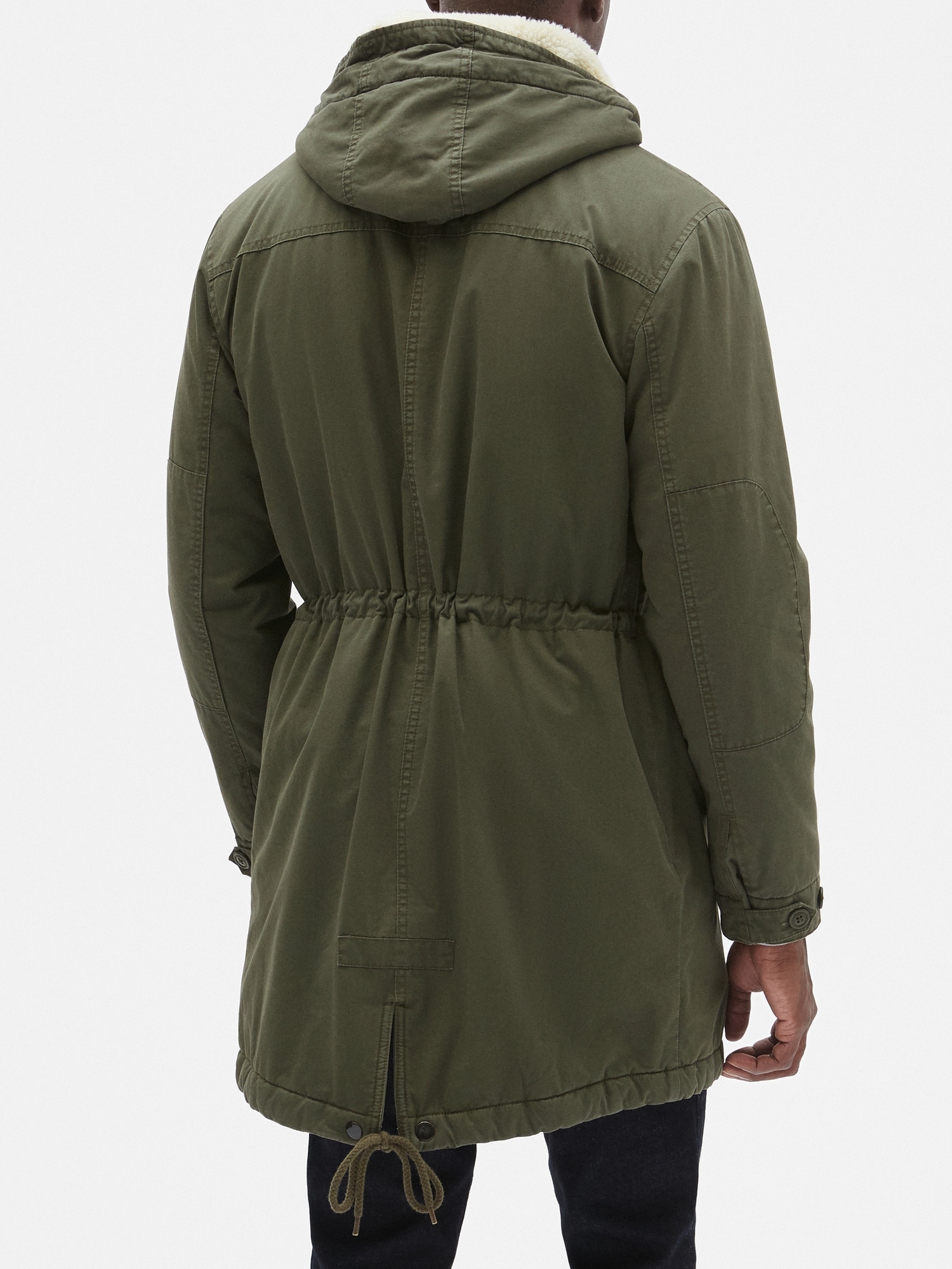 sherpa lined parka gap