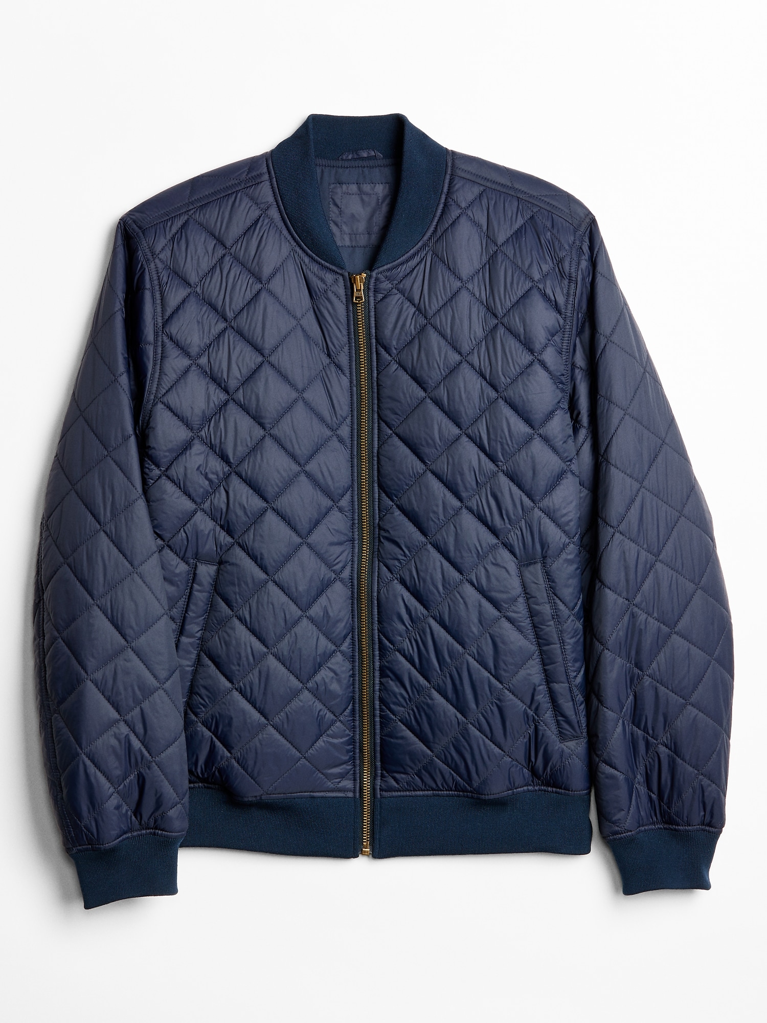 Gap Men's Quilted Bomber Jacket