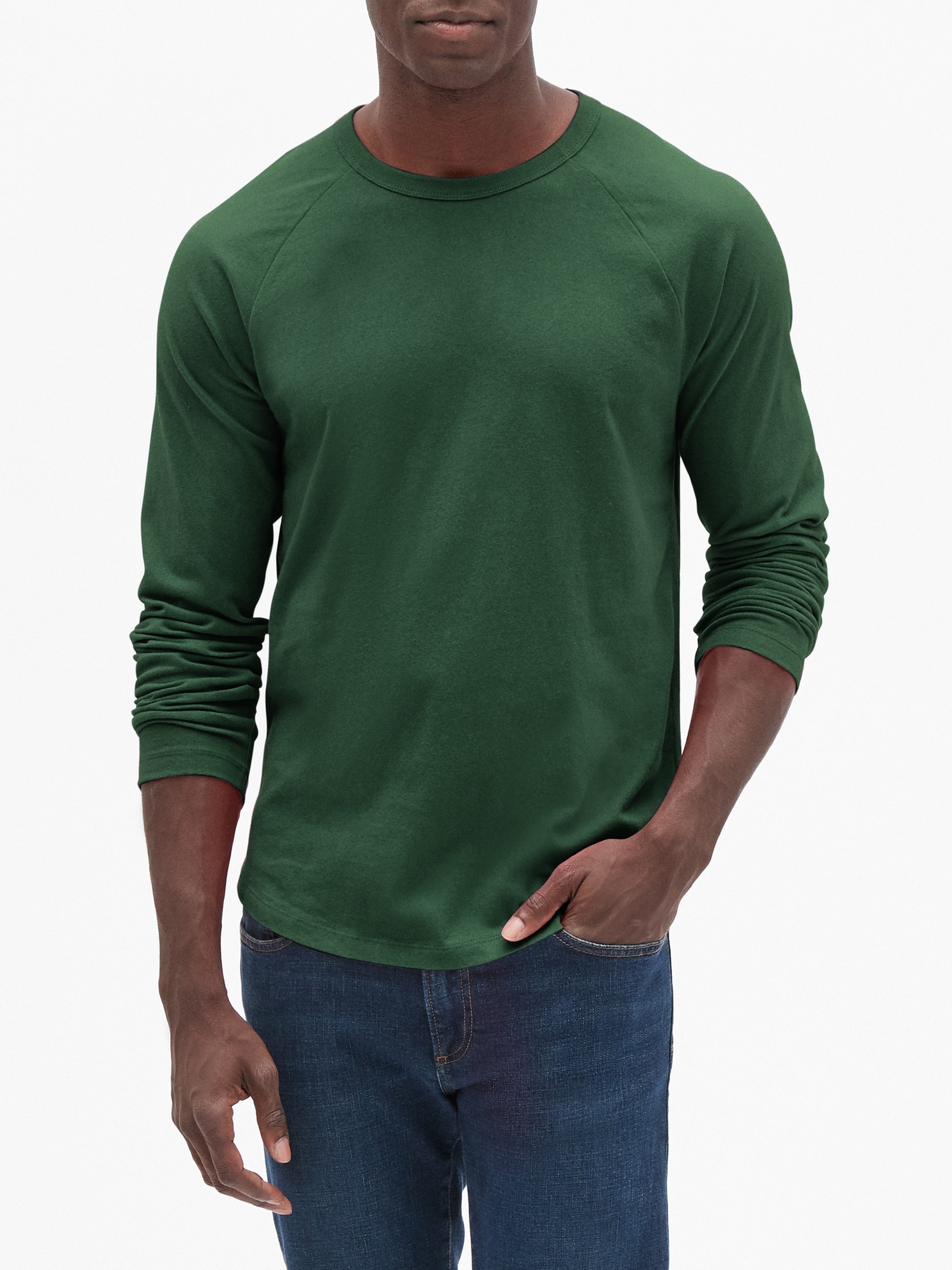 Men's Vintage Soft Crewneck Sweatshirt by Gap Tapestry Navy Size L