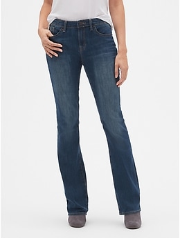 gap low rise bootcut jeans