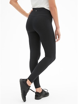 Gapfit Activewear Leggings Womens Medium M G Fast Compression Striped Pants