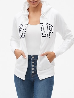 gap zip up sweatshirt