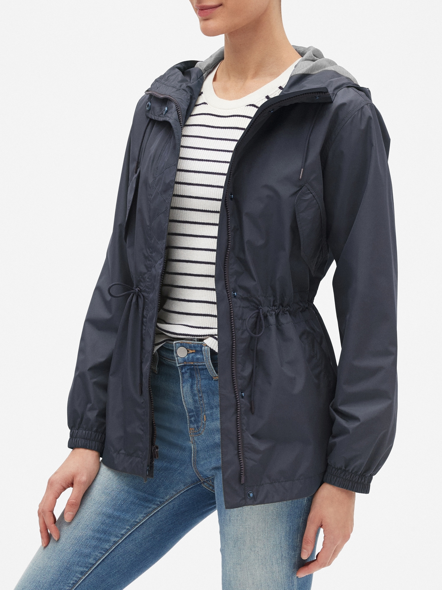 Gap rain clearance jacket women's