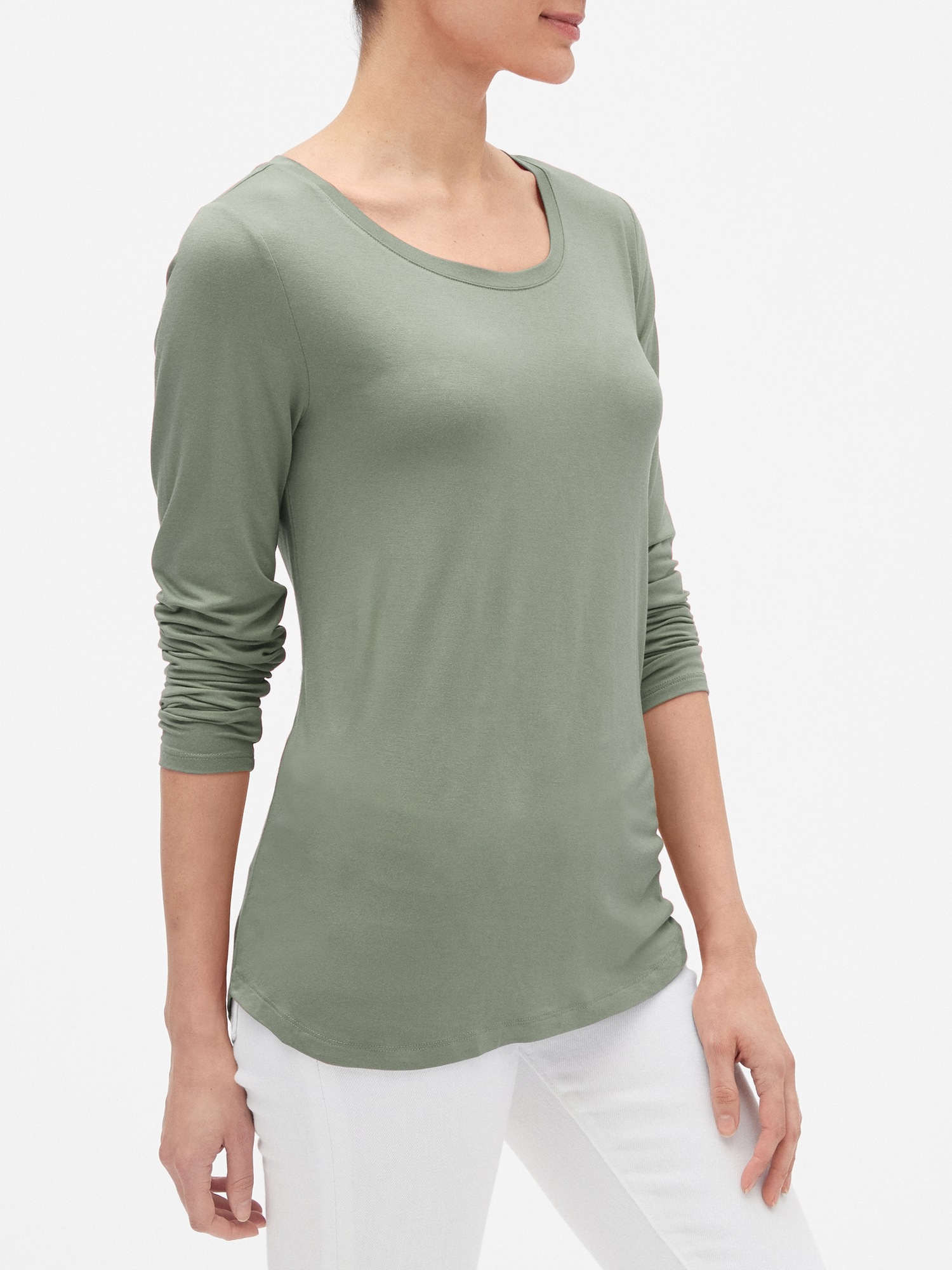 Gap luxe long clearance sleeve tee