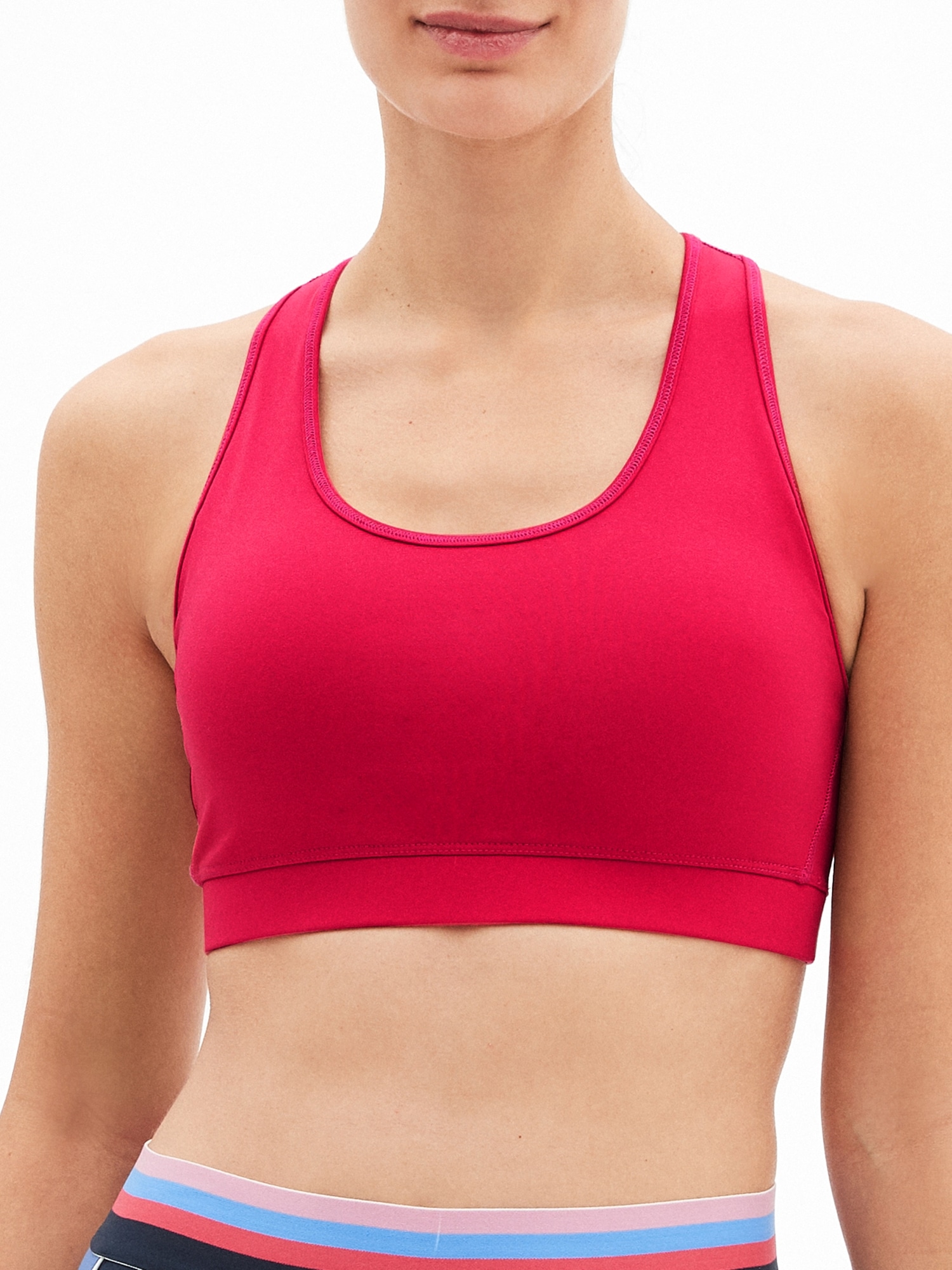Sport Bra by Gap  Hot pink sports bra, Gap sports bra, Purple sports bras