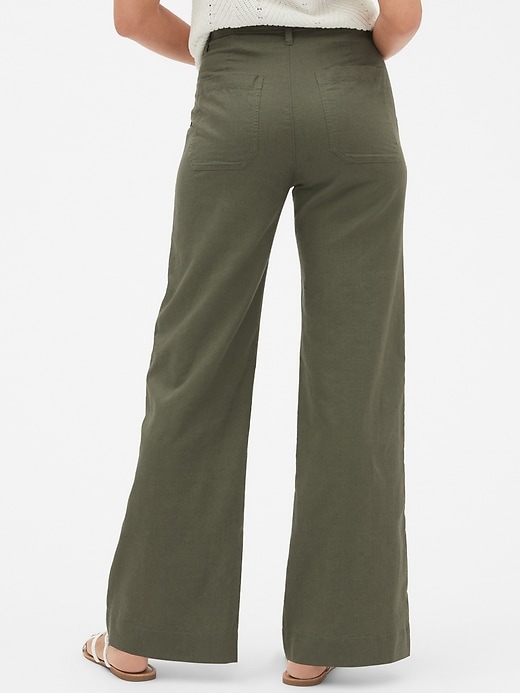 Gap factory wide leg pants online