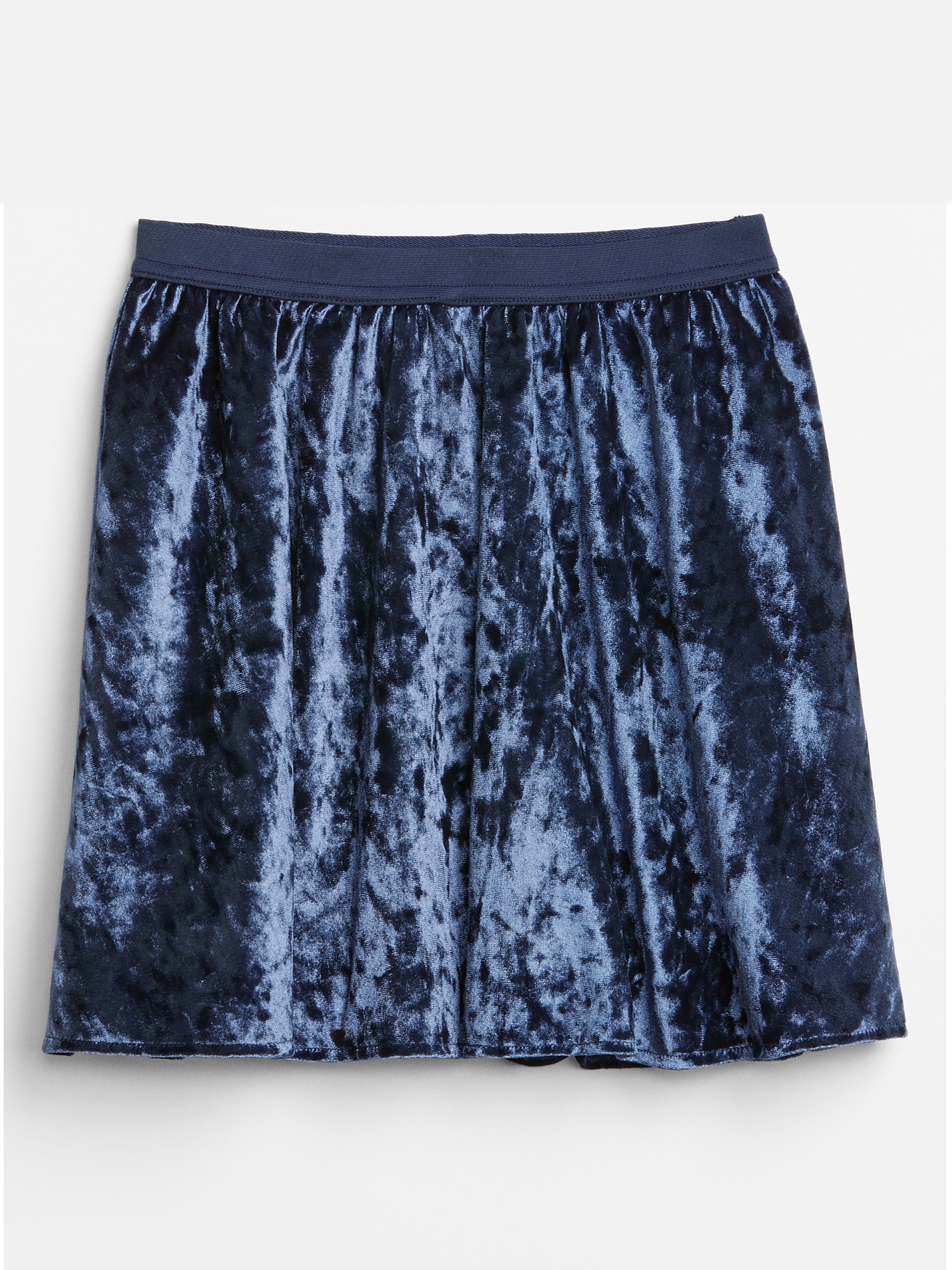 Velvet skirt outlet gap