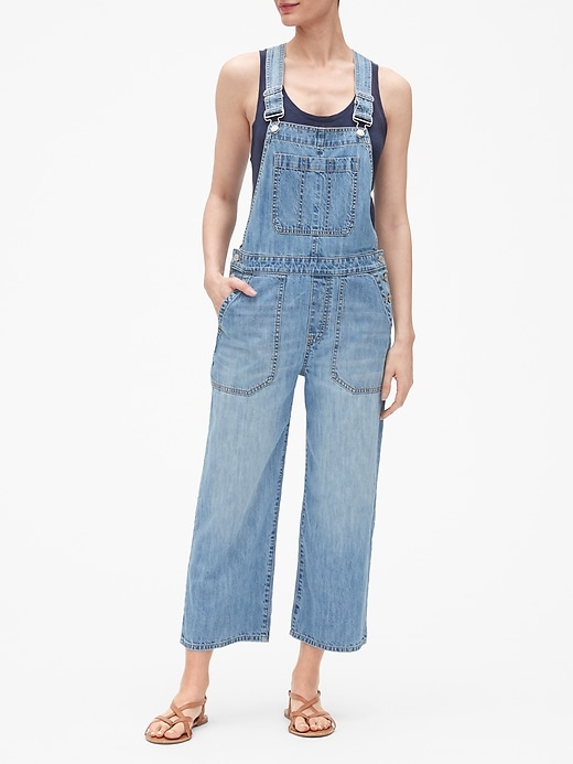 gap wide leg dungarees