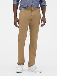 hybrid khakis in slim fit with gapflex