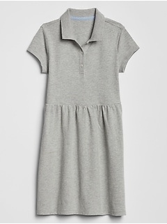 girls uniform polo dress