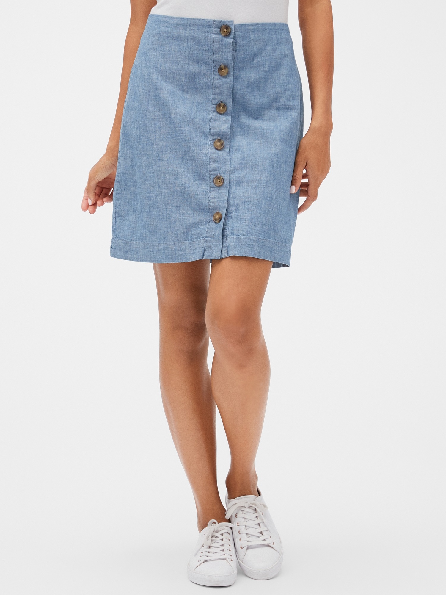 Gap button down clearance skirt