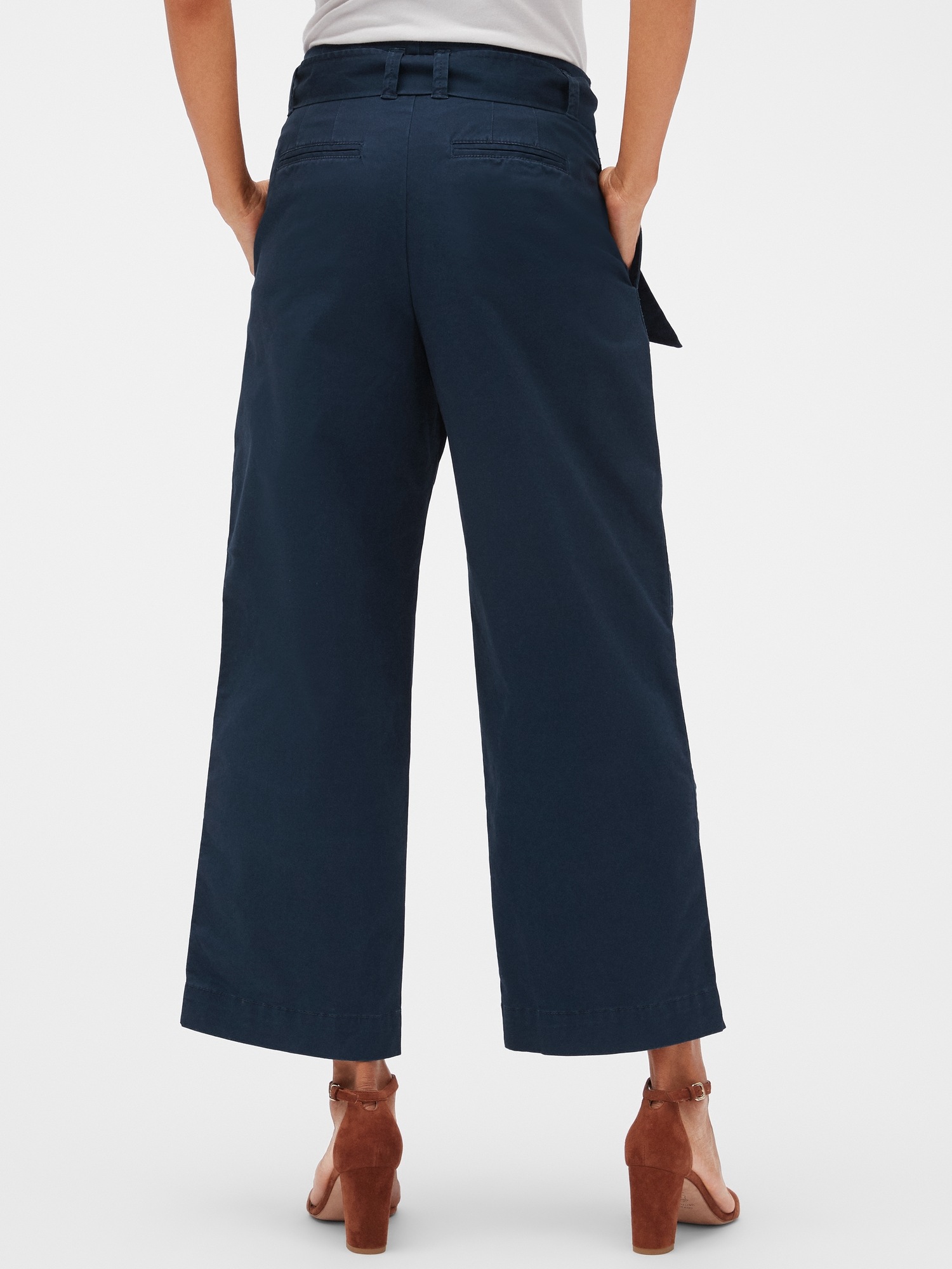 Belted Wide Leg High Waisted Pants – Bartlett & Bosc